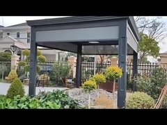 Gazebo à toit en métal innovant: redéfinir la vie en plein air avec l'excellence de l'aluminium
