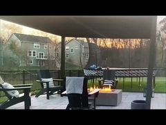 Révolutionnez votre espace extérieur avec des pergolas en aluminium